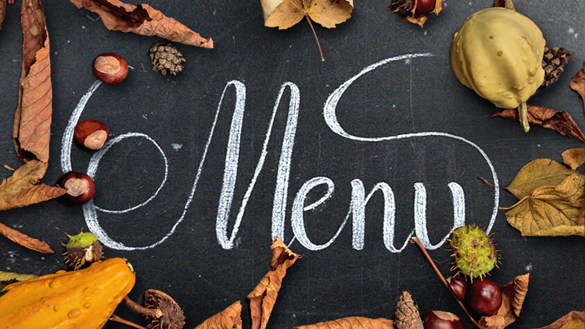 Menu Herbst